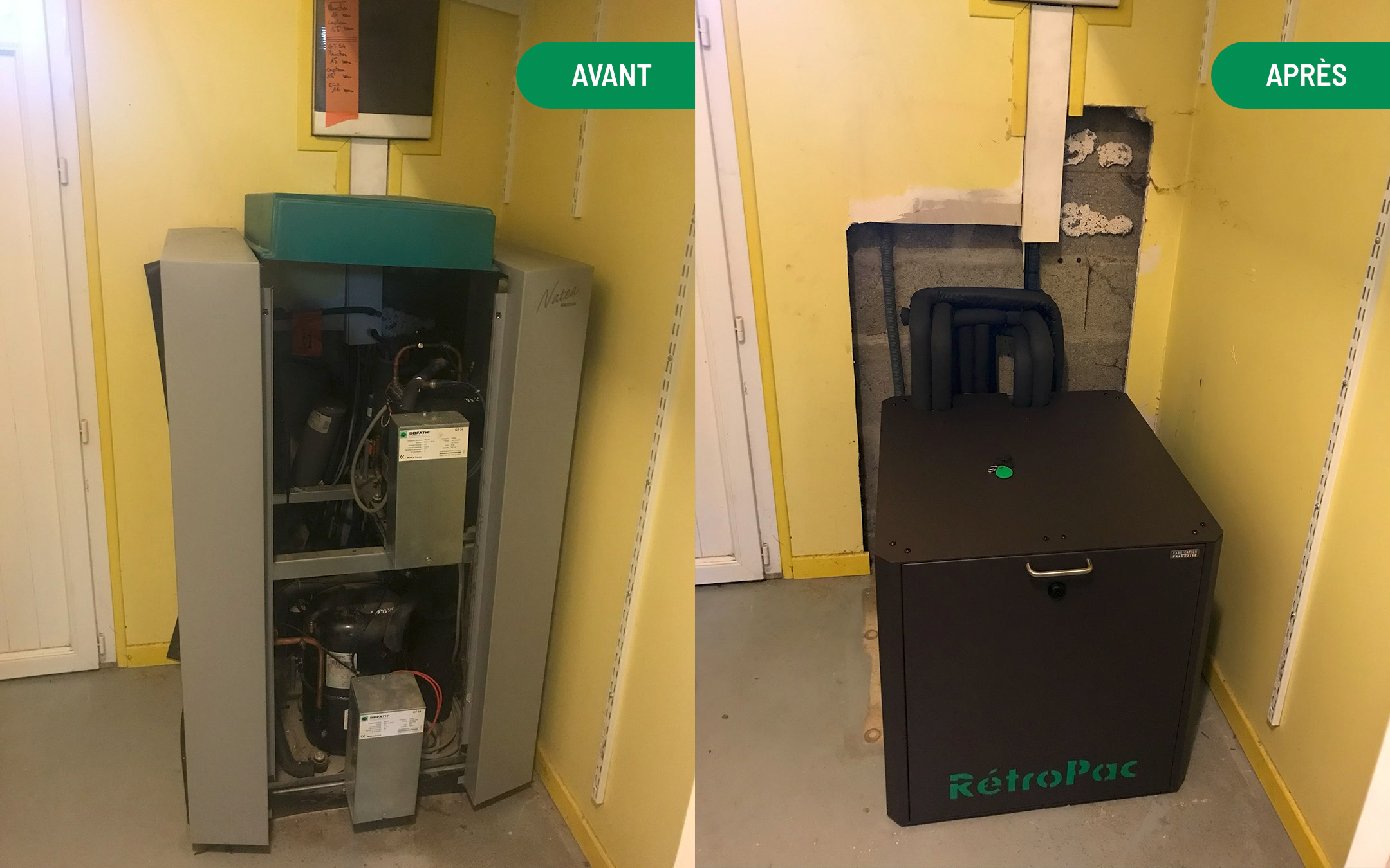 Une nouvelle installation réussie à Spay dans la Sarthe (72) !