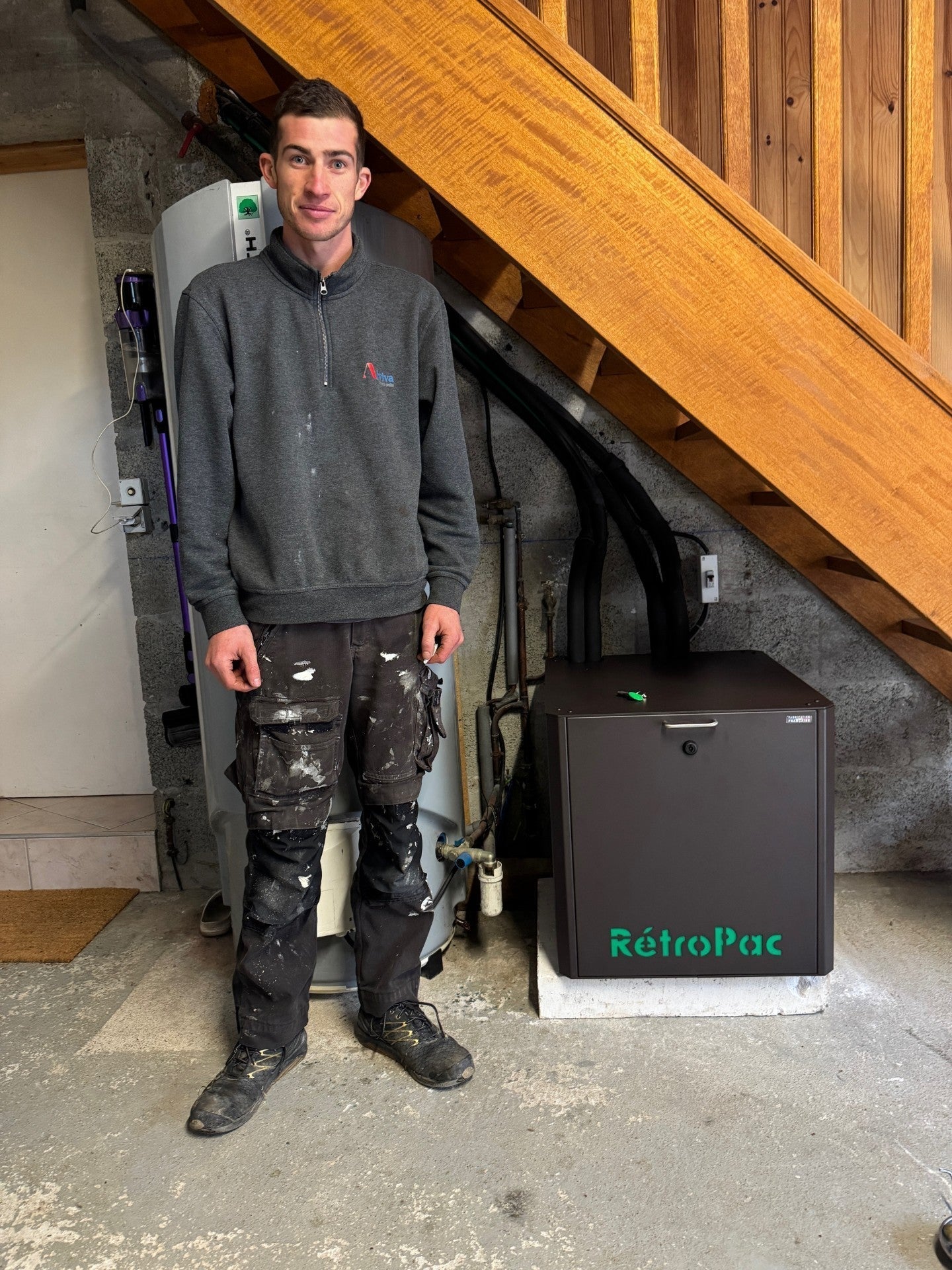 À Penvins (56), une pompe à chaleur Sofath retrouve une nouvelle vie grâce au retrofit LifePAC