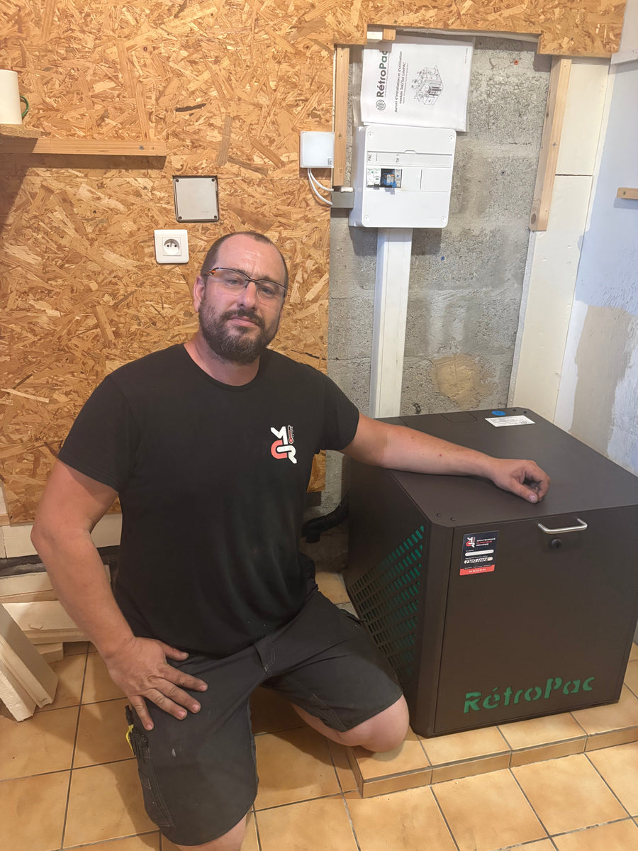 Rétrofit géothermique à Guérande : Une PAC Sofath de 1995 modernisée par RétroPac et Maintenance Climatique Reinoise