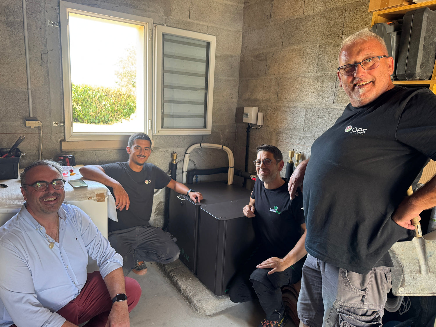 À Vallet (44) : L'AES Groupe redonne vie à une installation géothermique de 23 ans avec RétroPac