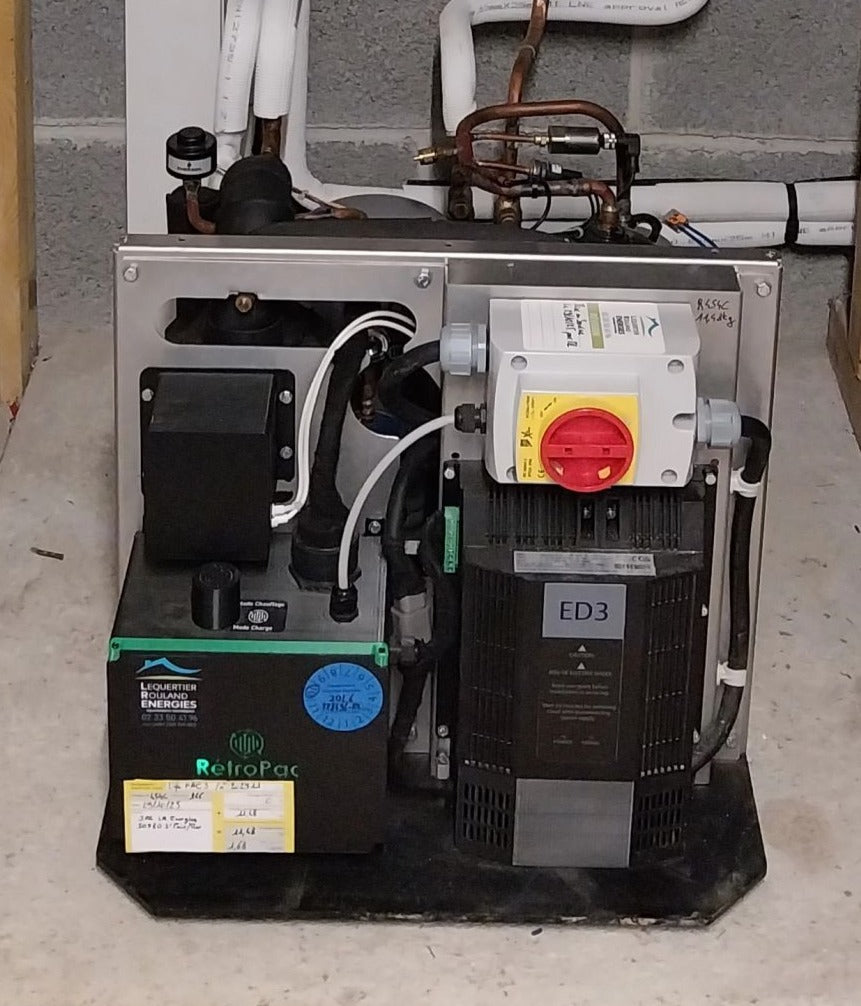 Dans le secteur de Saint-Lô (50), une installation géothermique retrouve toute son efficacité grâce à la LifePAC 5