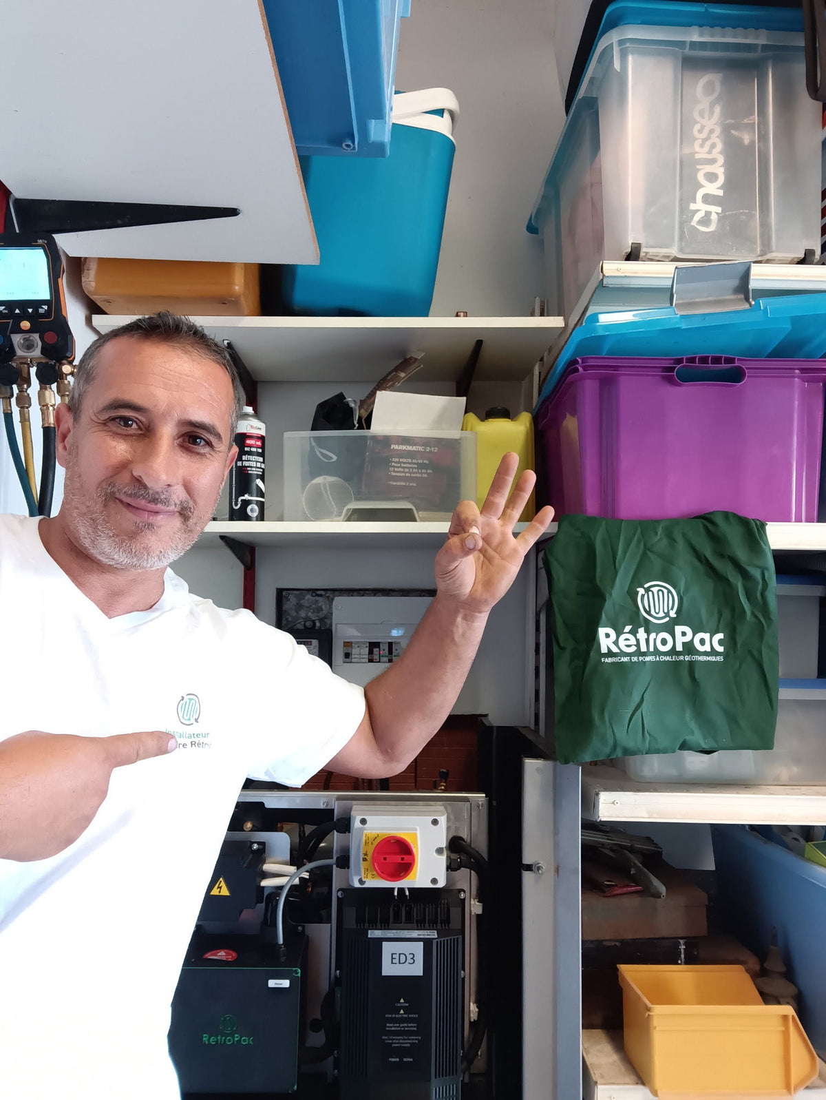 Rétrofit géothermie à Montauban (82) : deux PAC Sofath au R22 remplacées par une LifePAC 9