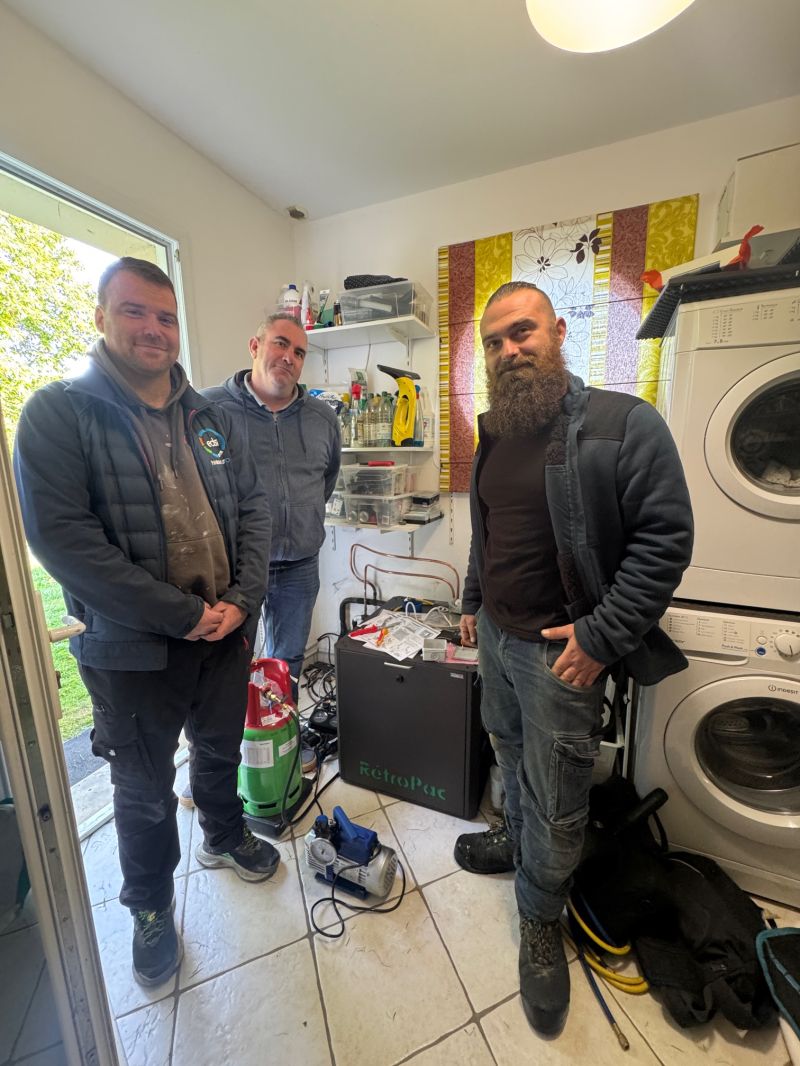 À Plouarzel (29), une pompe à chaleur retrouve une seconde vie grâce au retrofit LifePAC